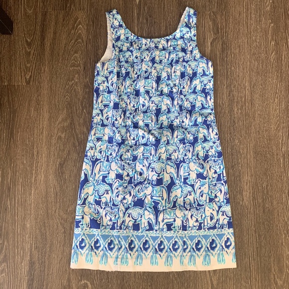 Lilly Pulitzer Dresses & Skirts - Lilly Pulitzer 'Get Trunky' Cathy Shift Dress